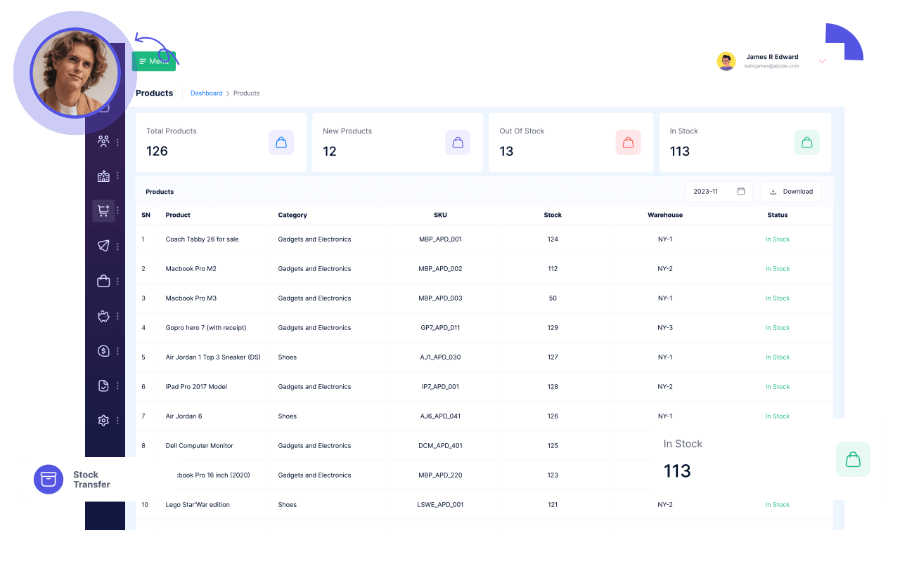 Stock Transfer-Alpide